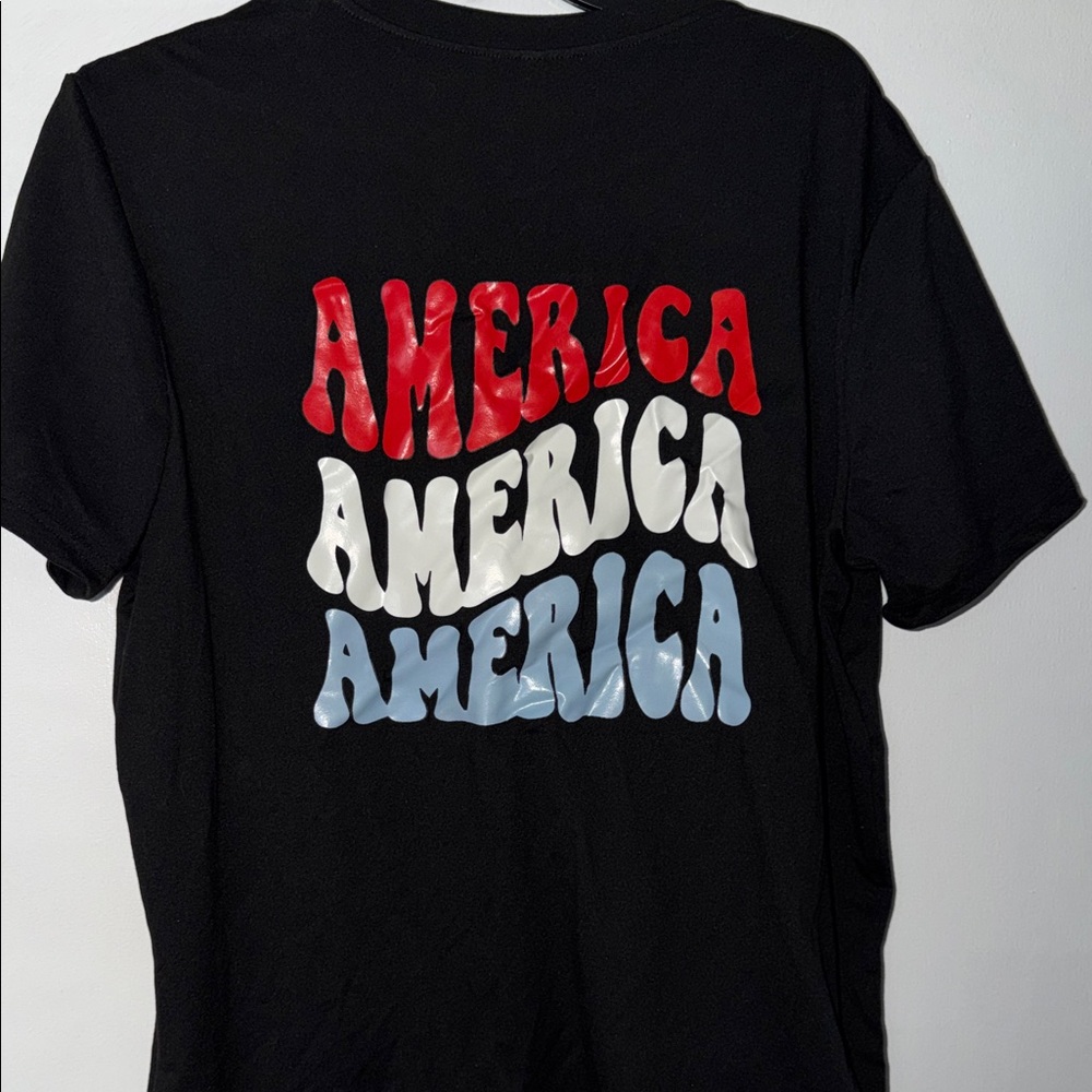 4th of July USA America Graphic T-Shirt